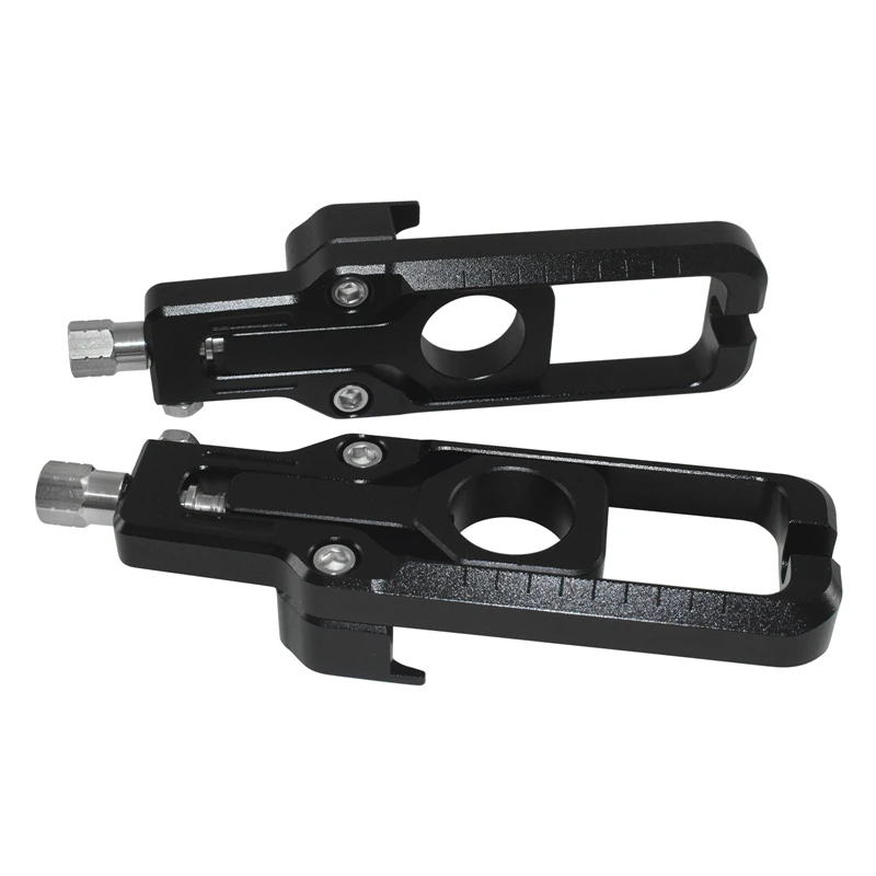 Rear Wheel Axle Blocks Chain Adjusters Tensioners Kit for KAWASAKI