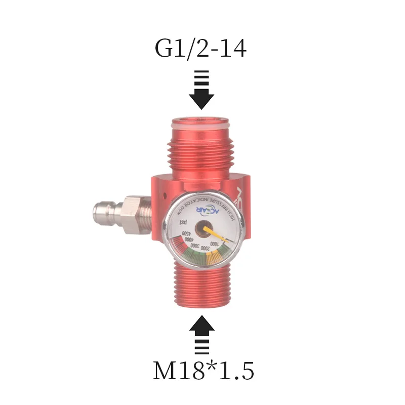 Mini Gas Cylinder Refill Supply Valve Sodastream Adapter Co2 Air Tank Valvula Reguladora Aquarium Paintball Diving Accesories