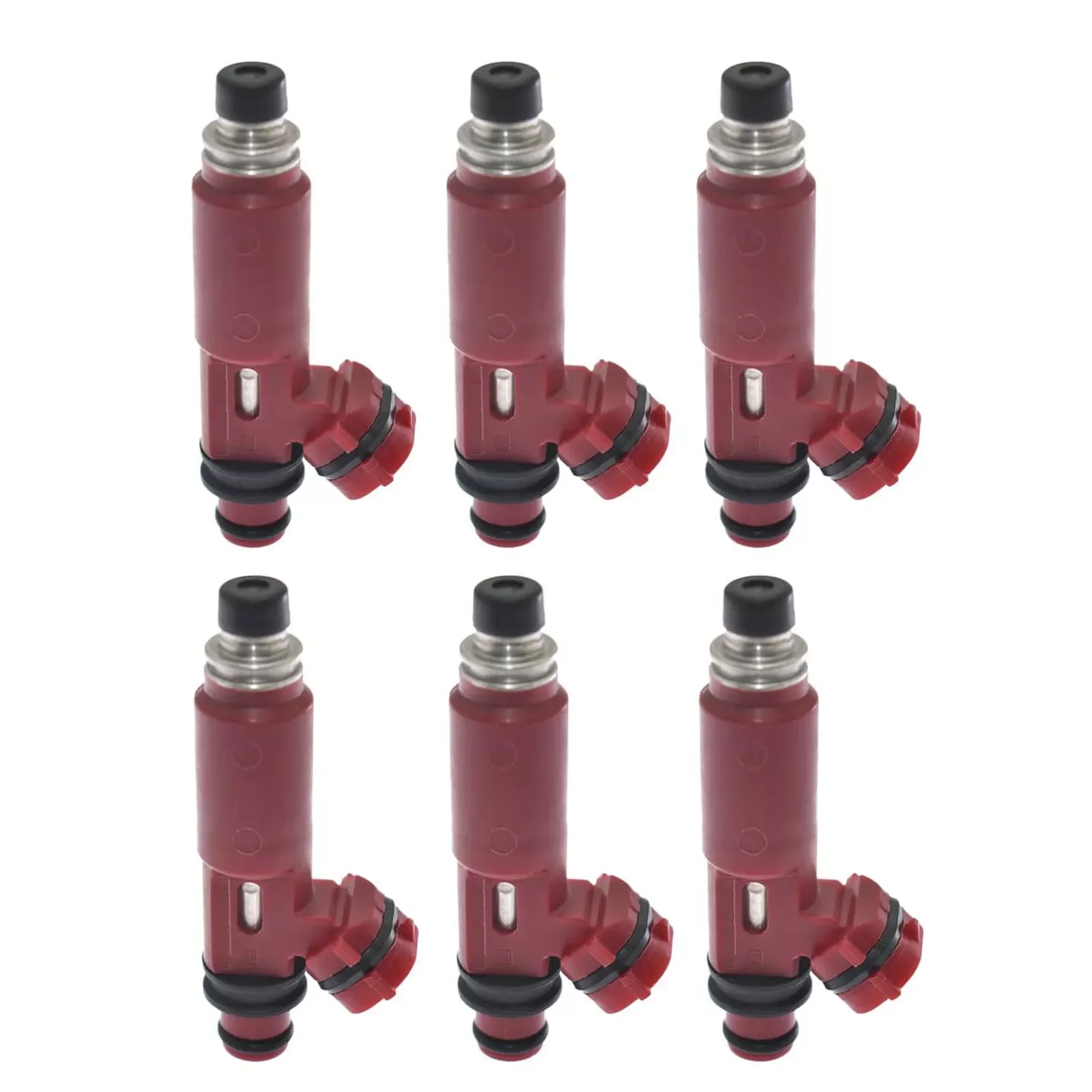 6x Fuel Injectors 4 Holes 195500-3970 For 2001-2002 Mitsubishi Montero Sport 3.5 V6 1955003970 MD357267 FREE SHIPPING!!!