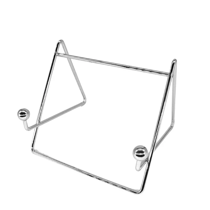 Restaurant Menu Display Rack Kitchen Book Magazine Shelf Iron Lazy Tablet Stand Desktop Recipes Stand Kitchen Organizer