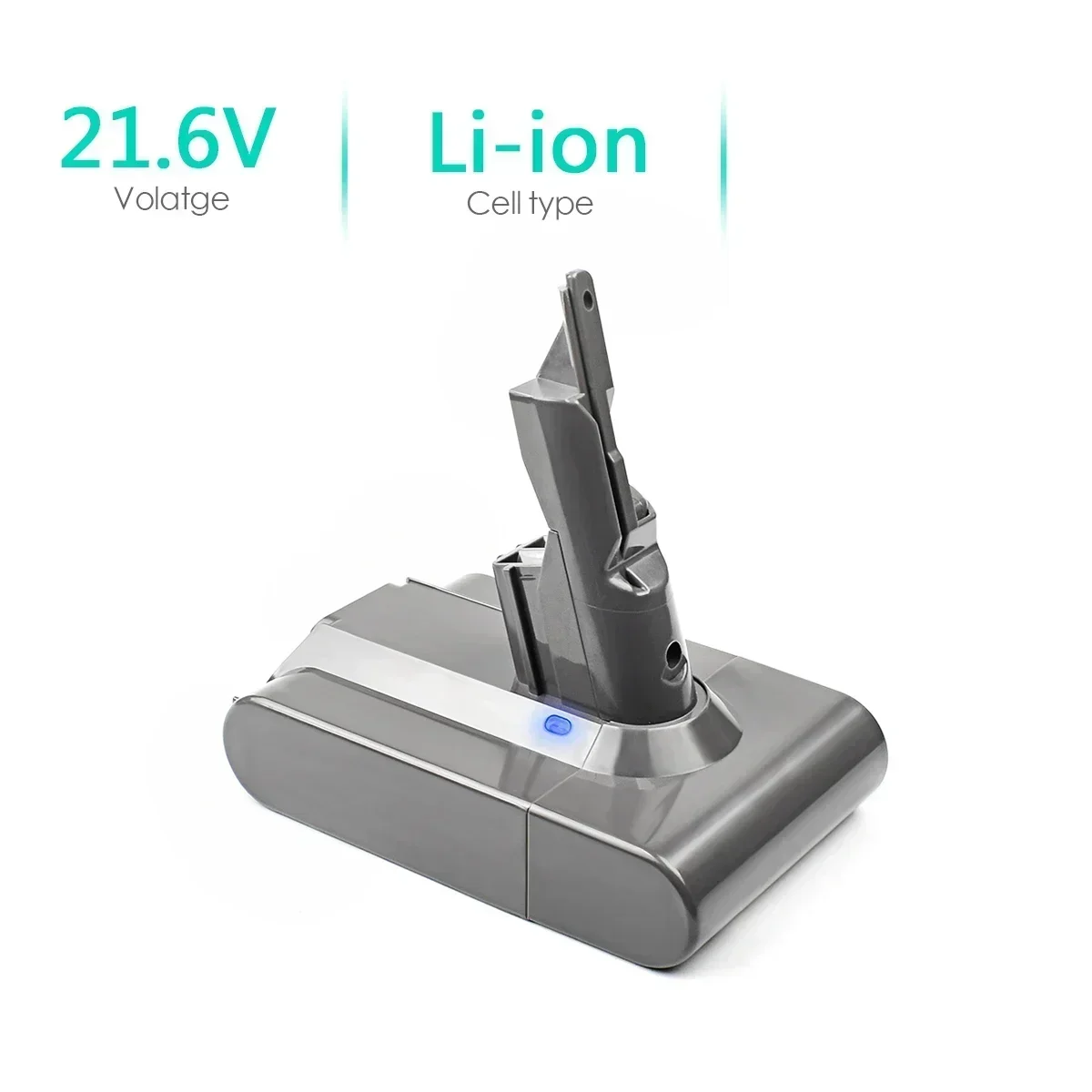 بطارية ليثيوم أيون 10C جديدة 2026 V7 21.6 فولت 12800 مللي أمبير تستخدم لاستبدال المكنسة الكهربائية لبطارية دايسون V7 المطلقة لأداة الطاقة #4