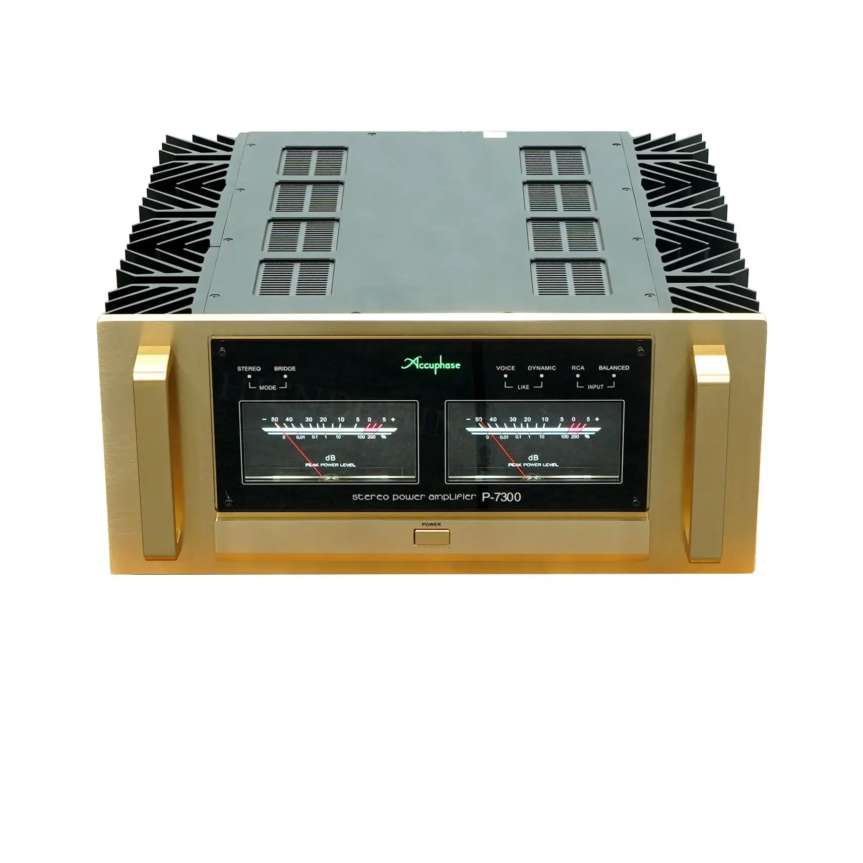 STEREO POWER AMPLIFIER P-7300 Copy Accuphase Each Channel Delivers Ample Power Down To Low Load Impedances Of 1 Ohm