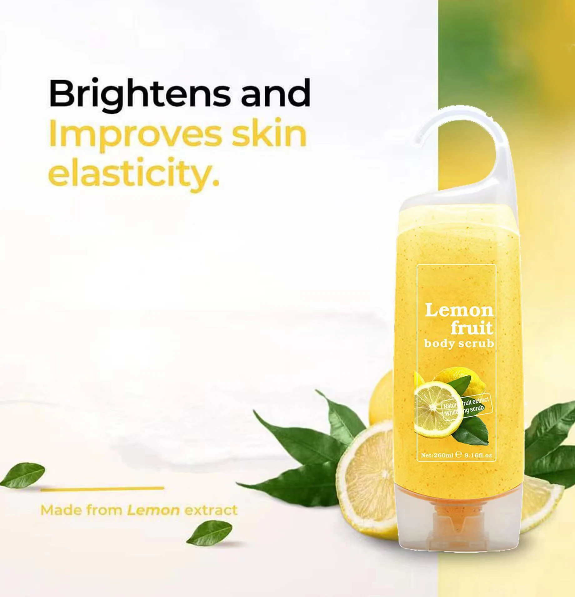 2 Pcs Fruit Scrub Shower Gel Body Wash Set 5 Flavors Exfoliating Moisturizing Bath Gel with Hand Cream Kit Gentle Cleanse Smooth Skin Daily Use Women Men Gift Set