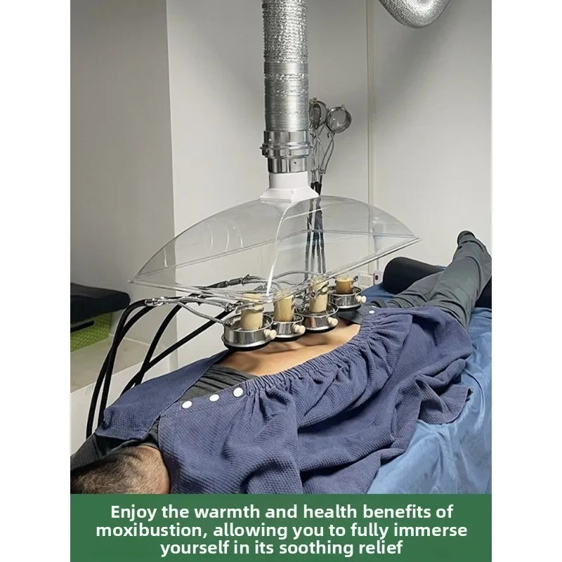 Nine Leaf Wind Moxibustion Smoke Exhaust System Health Center Smoke Machine Artifact Beauty Salon Traditional Chinese view 2