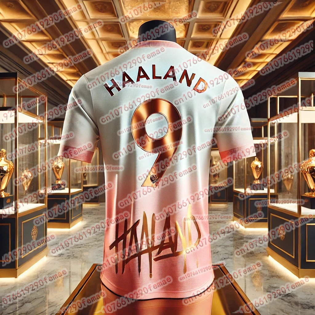 قميص Fan Jersey Premium Haaland Special Edition - قميص رياضي فاخر مطبوع سريع الجفاف للرجال، تي شيرت أنيق للاستخدام الخارجي #2