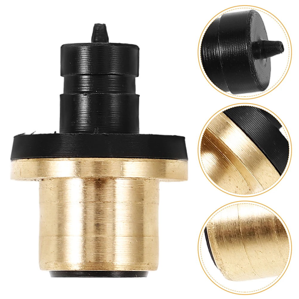 

Universal Gourd Stopper Decorative Beverage Plug Brass Plastic Leak-Proof Reusable Bottle Sealer For Wine Gourd Funny Wine