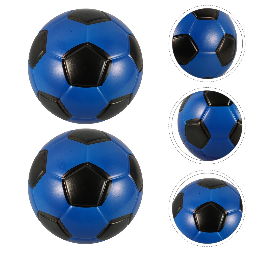 2 pçs esponja silenciosa piscina de futebol brinquedo de futebol interior mini bolas criança macia para crianças