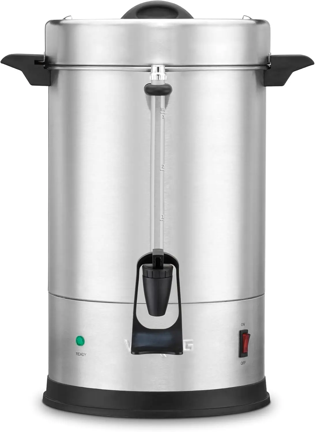 

Коммерческая кофейная урна WCU30, емкость 30 чашек, нержавеющая сталь, 1500 Вт, 120 В, вилка 5–15 фаз, серебро