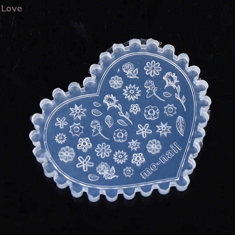 [L&P] ثلاثية الأبعاد زهرة مسمار قالب زينة DIY سيليكون مانيكير قالب الفن أداة صنع المجوهرات