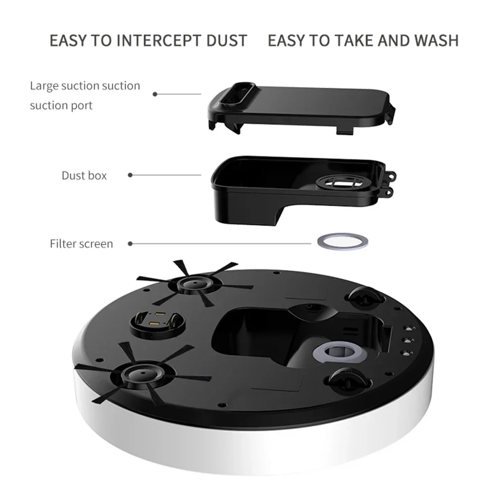 Xiaomi Smart RC Sweep Robot Long-lasting Automatic Induction Sweeper Wet Dry Powerful Cleaning Machine Household Appliance