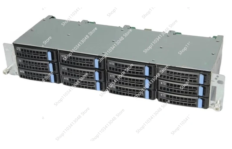 

2025 new 12 disk 3.5-inch hard disk cage hot plug interface 6GB 12GB power supply chiassis 12 bay hard drive cage