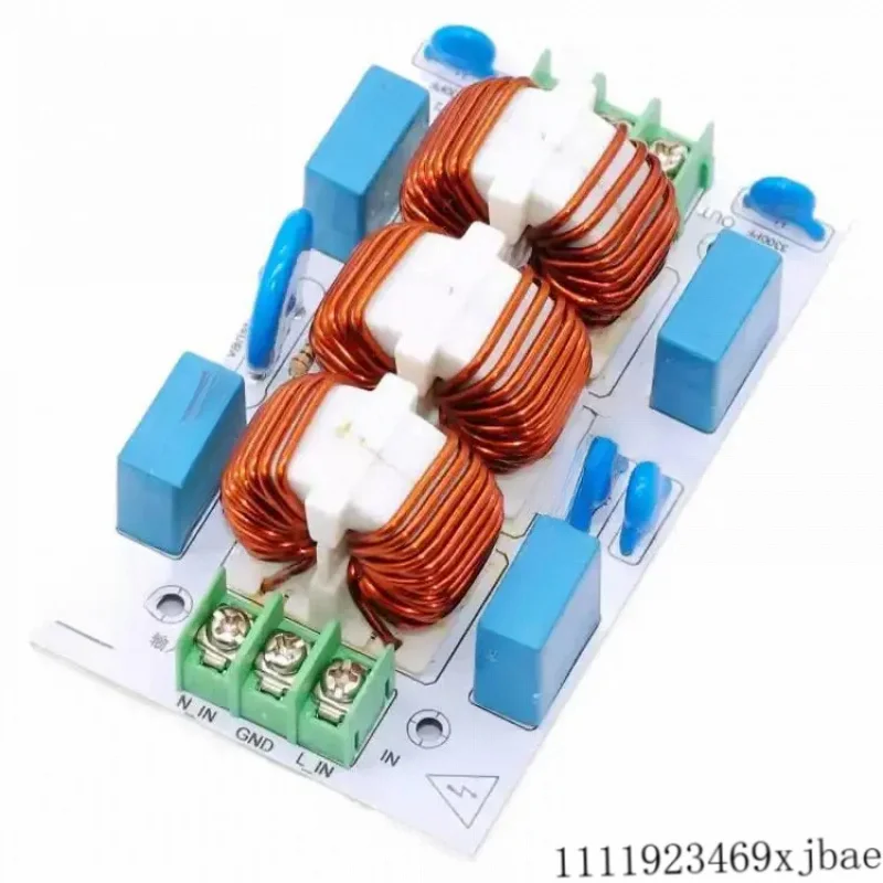 110V 220V EMI AC Power Filter Surge overvoltage EMC Electromagnetic Interference For Audio Amplifier Power Filtering