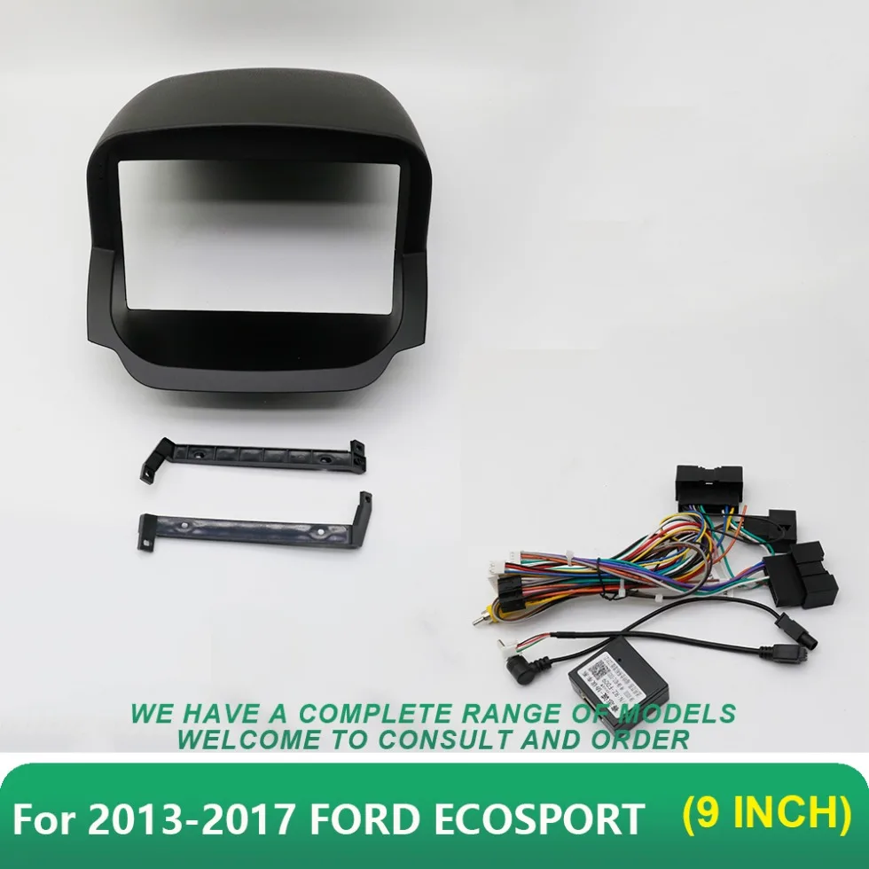 

For 2013-2017 FORD ECOSPORT (9INCH)Car Radio Fascias Android GPS MP5 Stereo Player 2 Din Head Unit Panel Dash Frame Installation