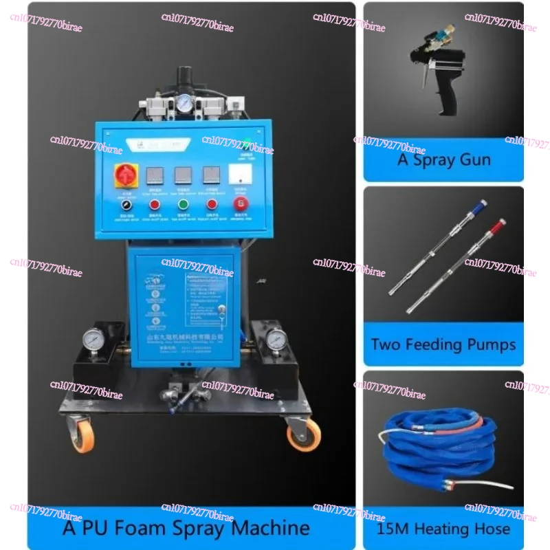 High-pressure Polyurethane Foam Spraying Machine Road Maintenance Mixture Spraying Apparatus Compact Polyurethane Foam Machine