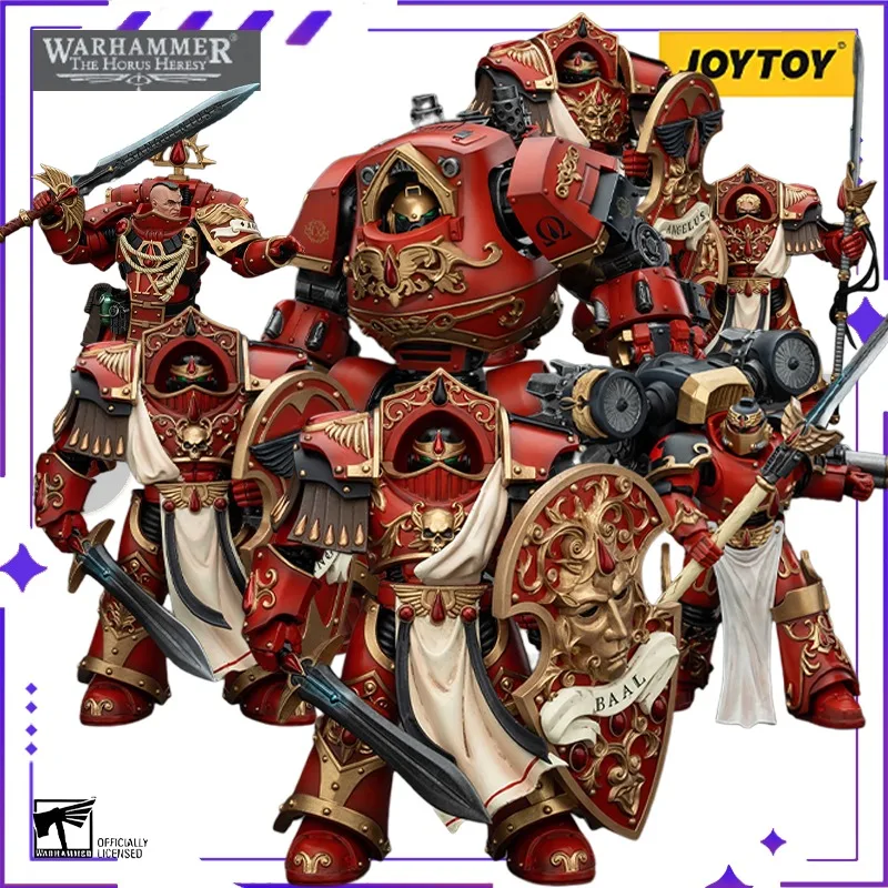 

[В наличии] Новая подлинная оригинальная мобильная кукла JOYTOY 40K1/18 Horus Rebellion Holy Blood Angel, мобильная модель игрушки, коллекционные предметы, подарок