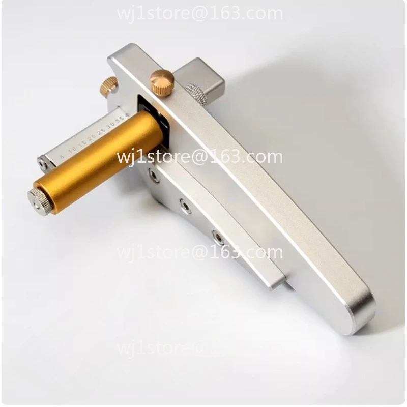 Belt cutting machine  aluminum alloy leather strip cutting adjustment width thickness