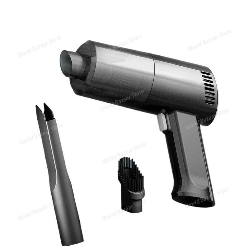 

Портативный беспроводной ручной мини-пылесос высокой мощности, подходит для использования дома и автомобиля (автомобильный пылесос)