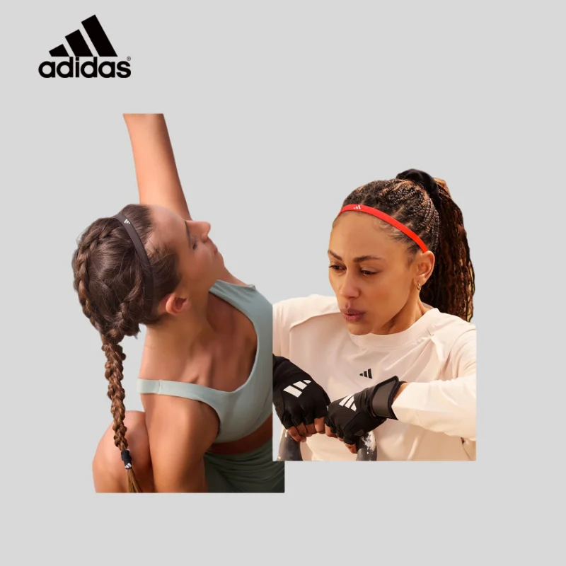 Adidas Elastic Sweat Absorb Yoga Headband Set For Sports Workout GymADAC-16180