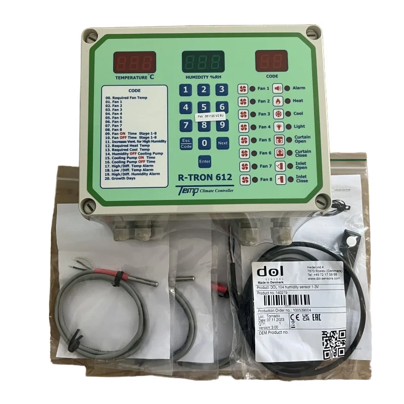 

R-TRON 612 Animal Husbandry Equipment Environment Controller