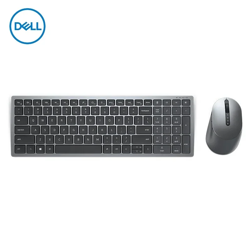 Dell KM7120W Multi-Device  Keyboard and Mouse Combo  RF Wireless QWERTY Grey