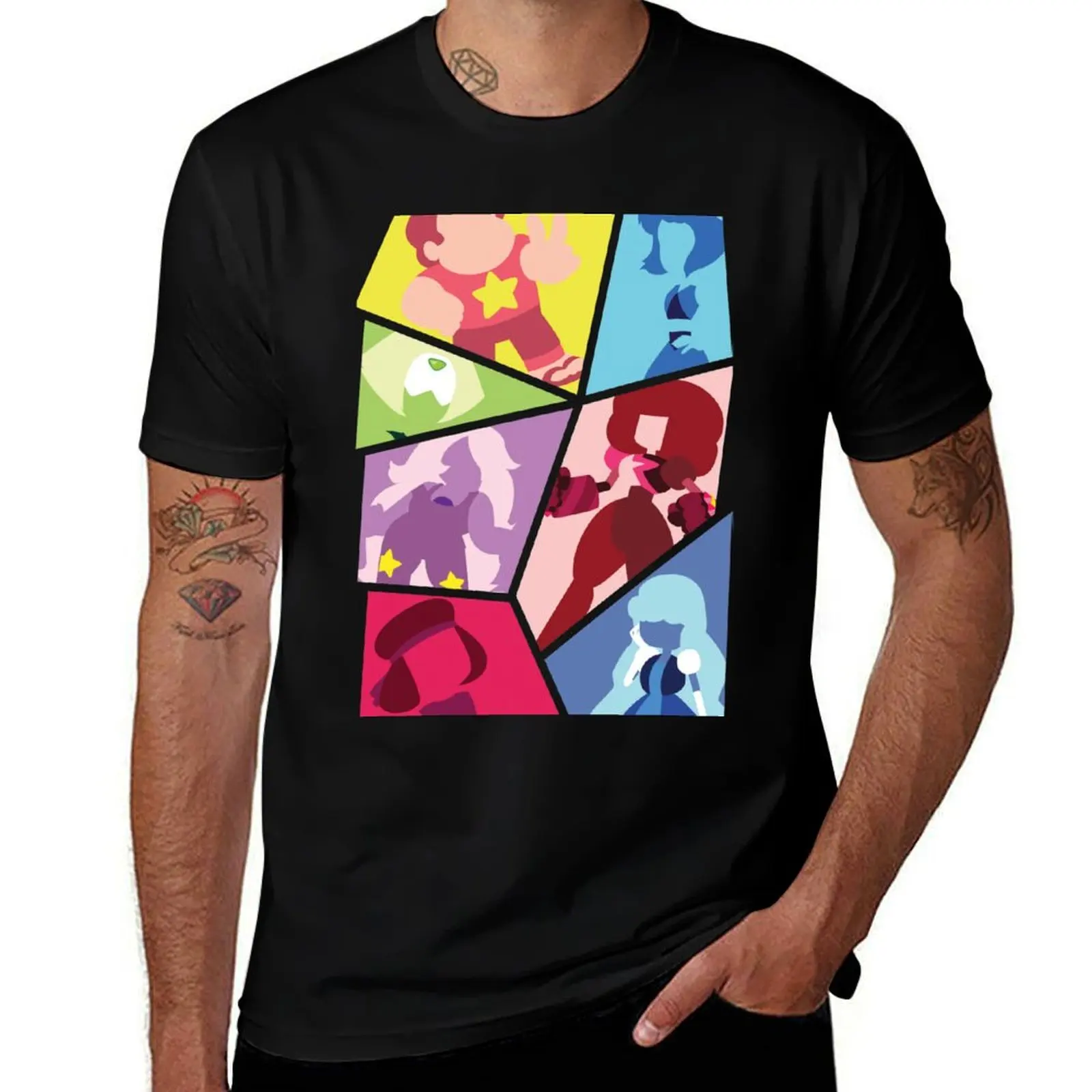 Steven Universe T-Shirt Work Wear Simple Tee Shirt T-Shirt