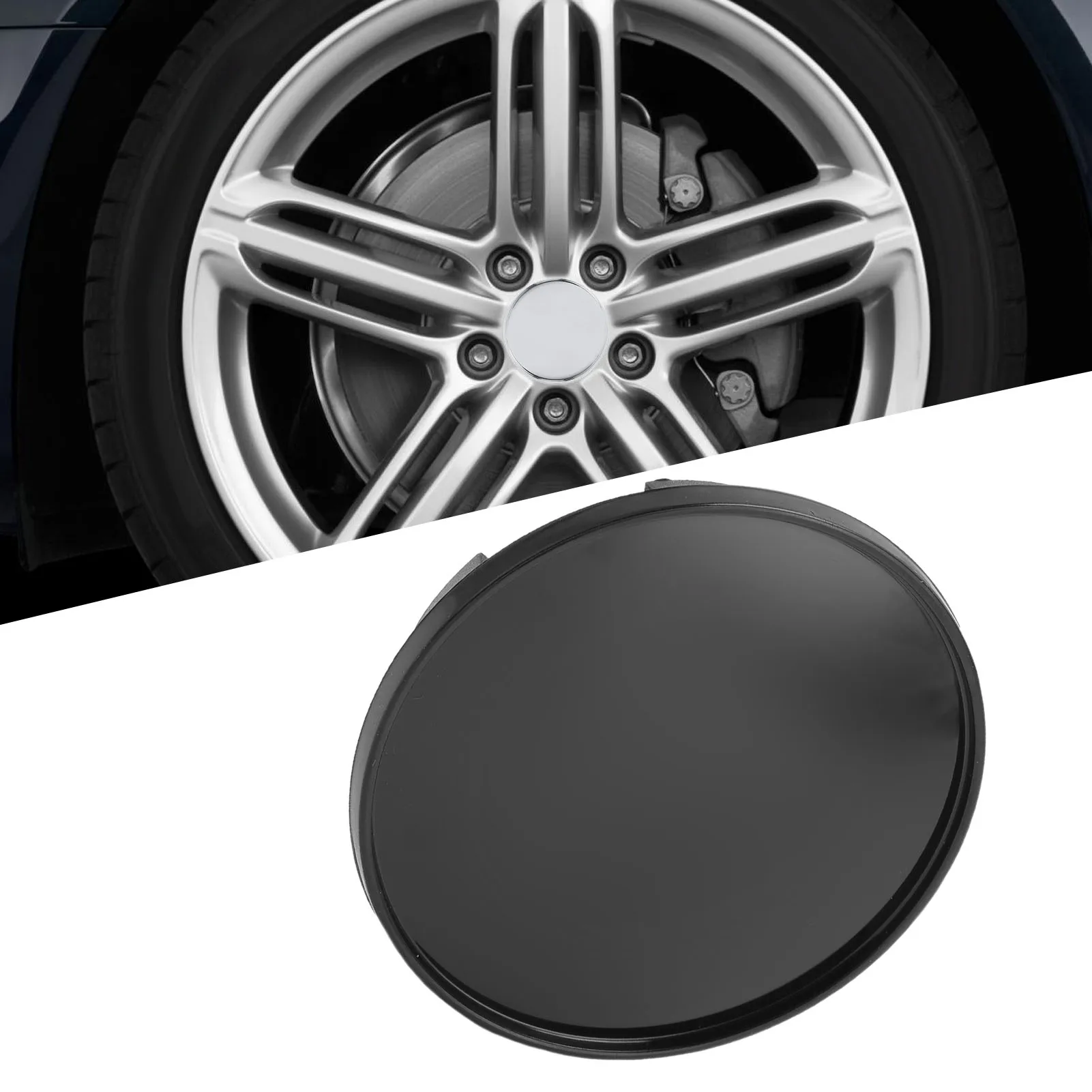 4 قطعة 69 مللي متر سيارة عجلة مركز قبعات المفاجئة على عجلة مركز محور غطاء تغليف مقاومة للخدش اكسسوارات السيارات لأودي الأصلي #2