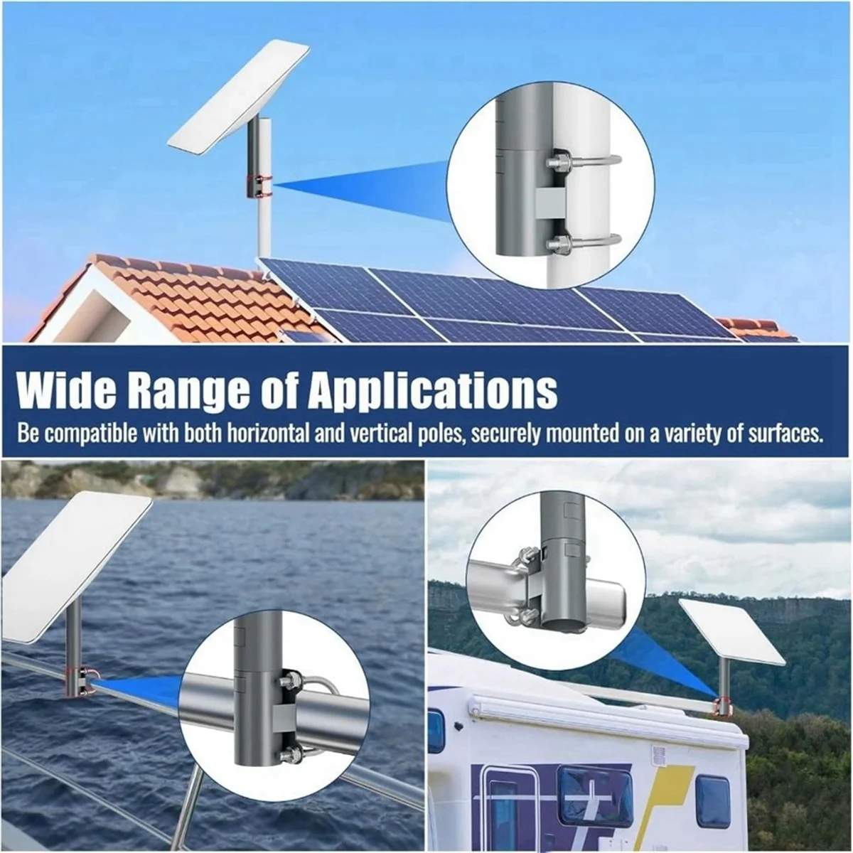 

Универсальный U-образный кронштейн для переходника кронштейна для посудомоечной мачты V2 на полюс к трубу