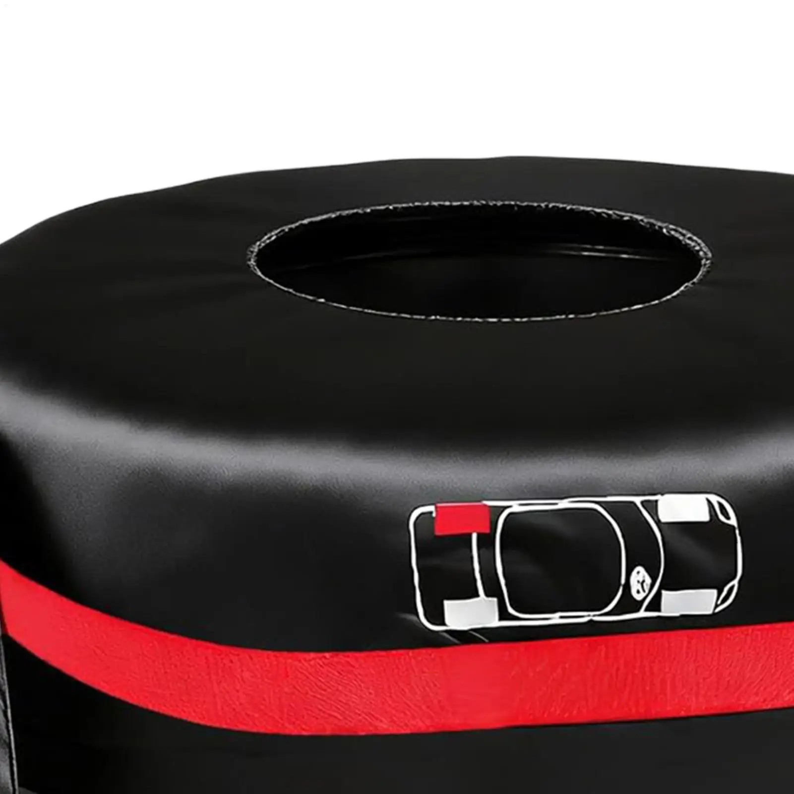 RV Tire Cover 4 Pieces Spare Wheel Storage Bag With Handle Heavy Duty Tire Cover For Camping Overlanding Garage Road Trip