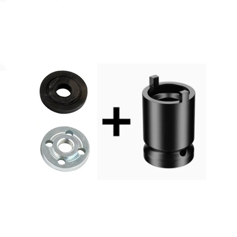 M14 Set Angle Grinder Sleeve Wrench Interface 12.5mm Manual Electric Pressing Plate Disassembly Socket Tool Accessories