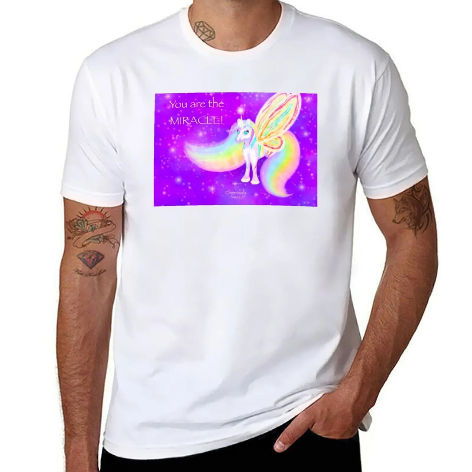

Unicorn T-Shirt cotton t shirt man anime tshirt T-Shirt