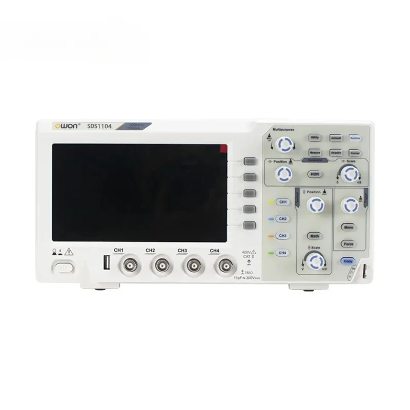 SDS1022 SDS1102 SDS1202 SDS1104 1GS/s 100MHz 200MHz Bandwidth Owon Digital Oscilloscope 2CH 4CH 7-inch Storage Oscilloscope