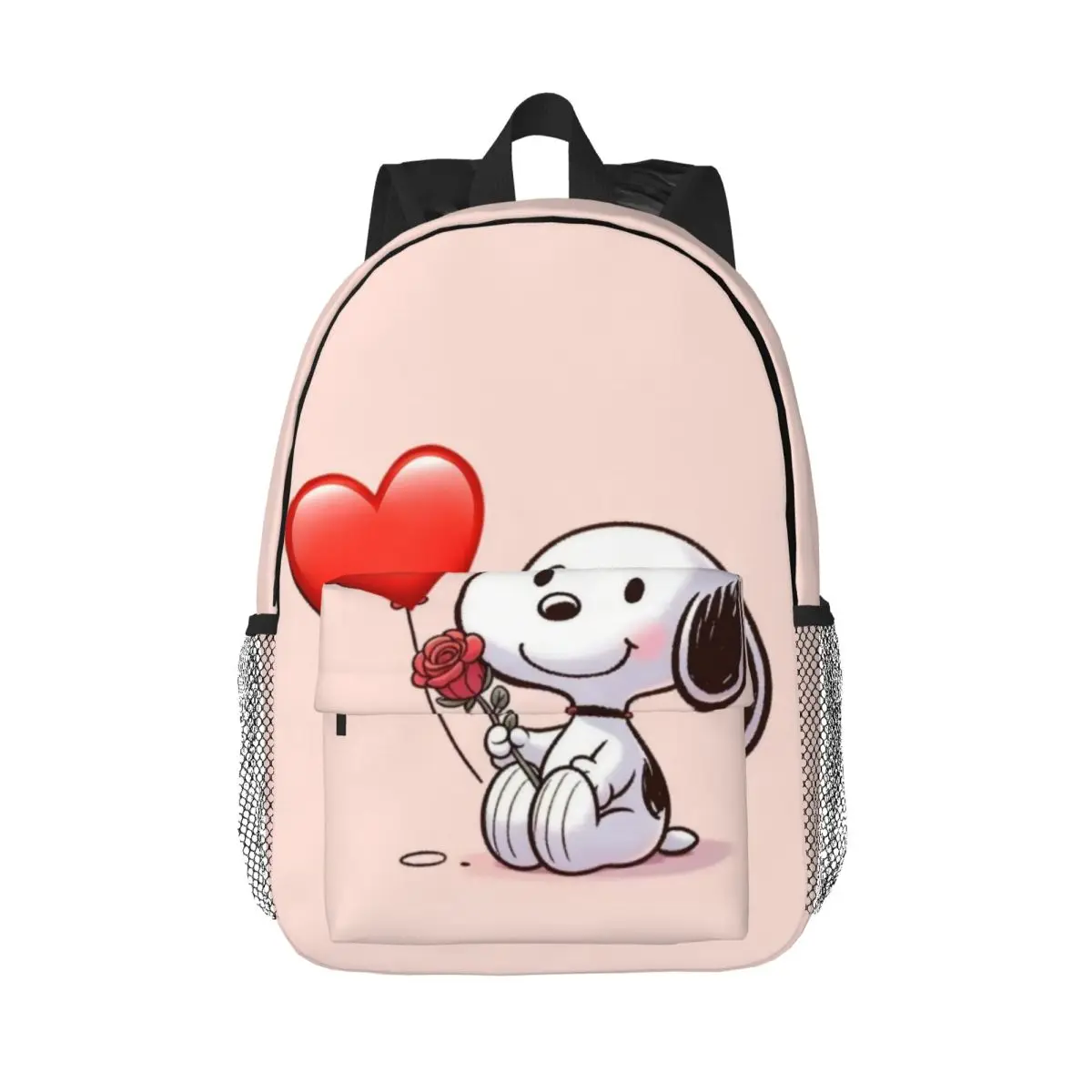 

Snoopy 15-Inch Waterproof Backpack - Lightweight Travel Bag with Multiple Pockets for Organization