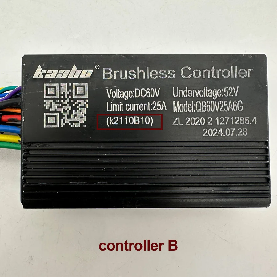 TL K2 60V25A Sinuswellen-Controller Neueste Steuerplatine für Zentraldisplay Kaabo Mantis 10 Zoll Mantis10 Plus Pro Scooter Ersatzteile – Detail 7
