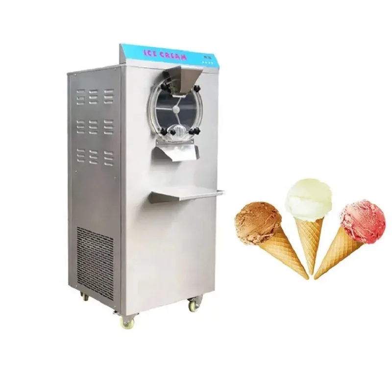 

Popular High Quality 220V 15L Industrial Vertical Full Automatic Hard Ice Cream Machine CFR BY SEA