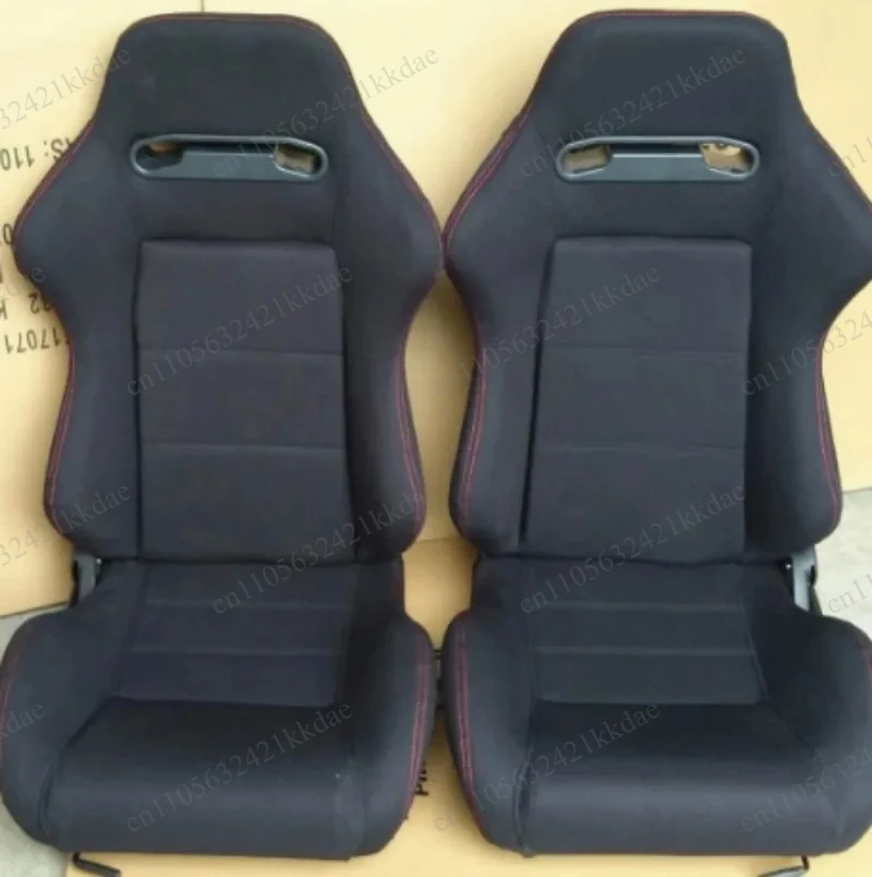 Modified Car Seat Double Angle Adjustable Suede Sports Racing Chair with Double Slide
