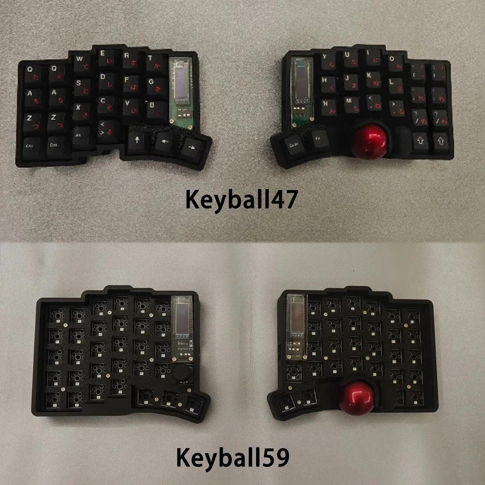 Keyball 39/44/47/59 スプリットキーボードキット RGB MX/Choc