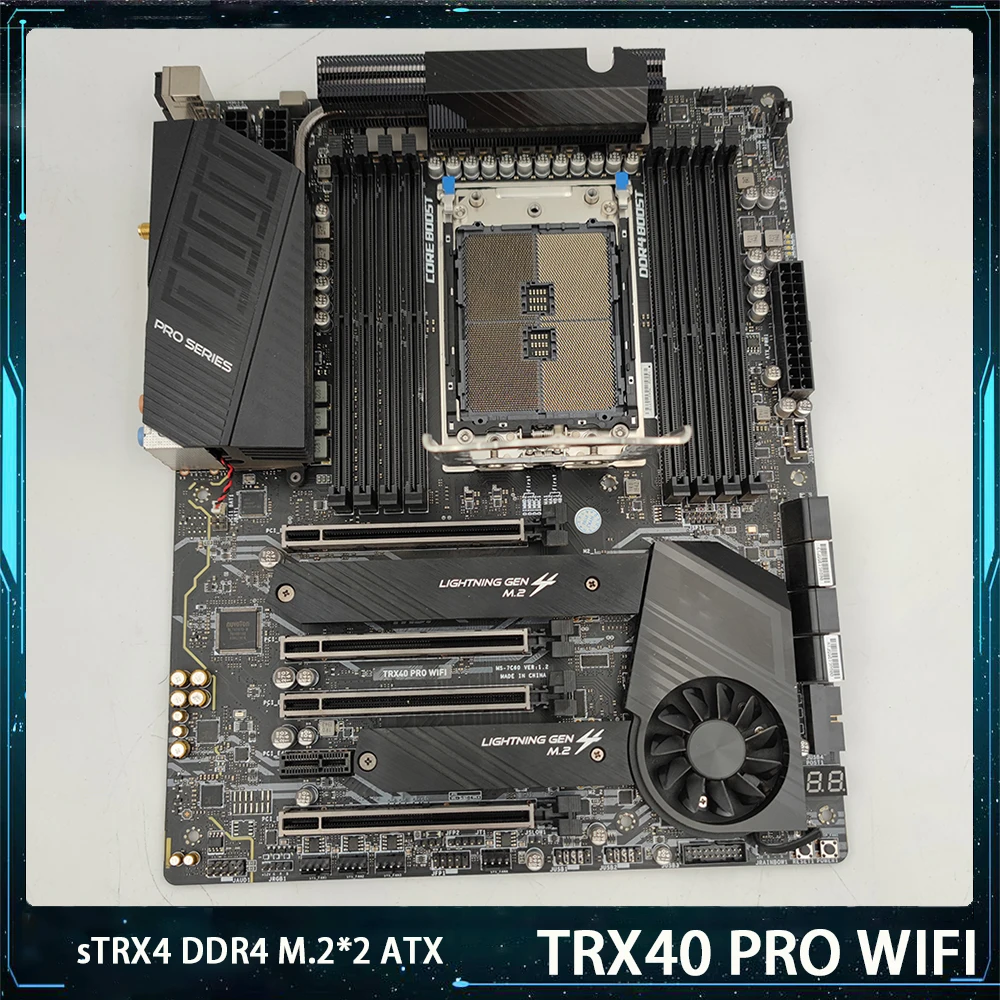 Voor Msi TRX40 PRO WIFI Desktop Moederbord Socket sTRX4 DDR4 256GB PCI-E4.0 M.2*2 USB3.2 ATX