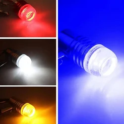 Car Tail Brake Light Strobe Flashing LED Lamp Motorcycle Warning Light Bulb Red Stronger Light 12V LED Rear Taillight