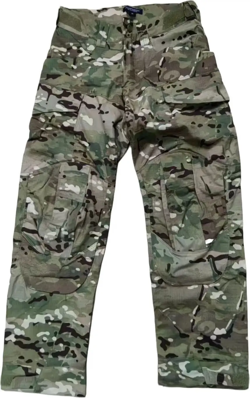 

Domestic Tang Zu Niao replica LEAF Assault Pant AR tactical pants khaki CB wolf brown mud color