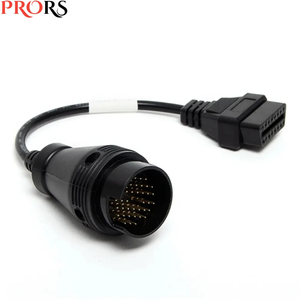 NEW OBD2 Cable for IVECO 38Pin/30Pin To16 Pin Connector Cable  Heavy Duty Trucks Diagnostic Extension Cable Plug Car Interface