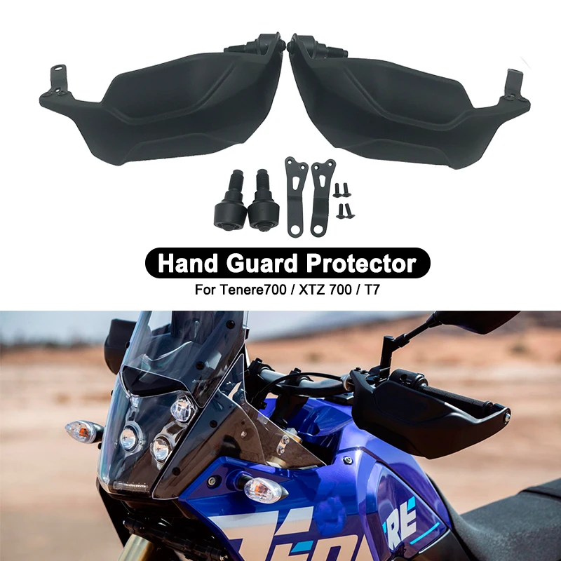 

For YAMAHA TENERE 700 Hand Guard Handlebar Guards Tenere700 XTZ 700 T7 Wind Deflector Shield Handguards Hand Protectors Guards