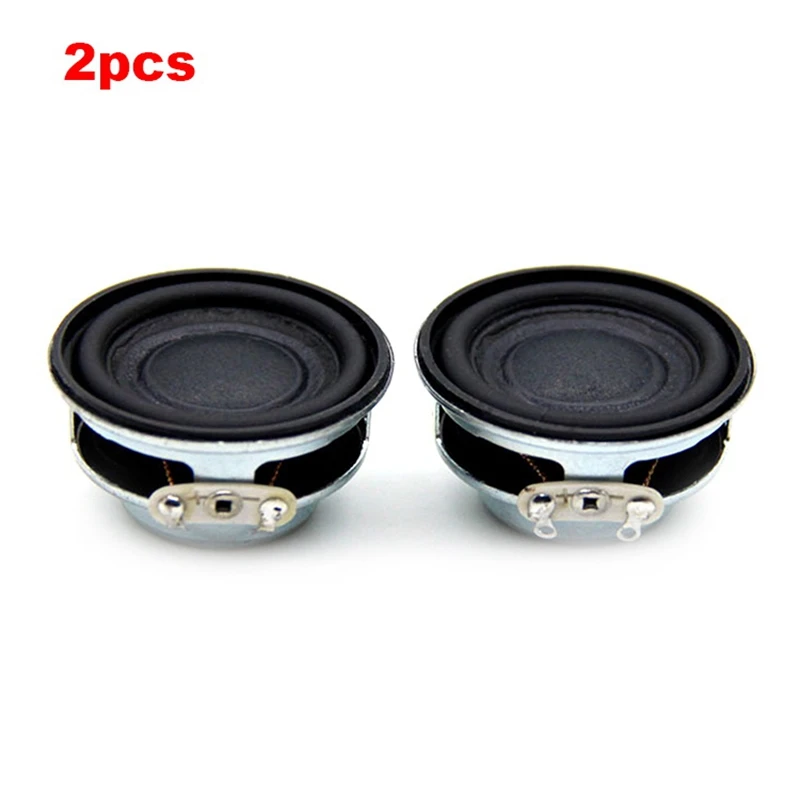2Pcs Audio Speaker 4Ω 3W 36Mm1.4Inch Full Range Loudspeaker DIY Sound Mini Speaker For Home Theater
