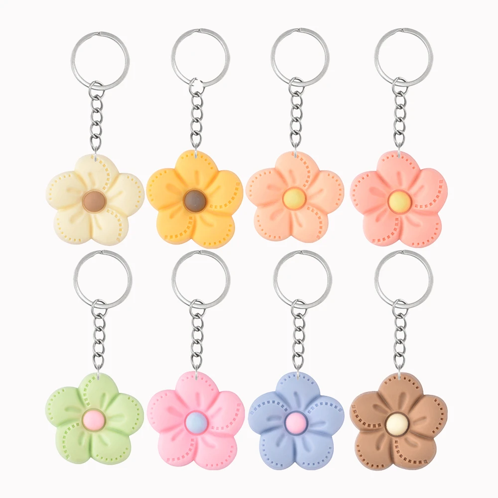 1-шт-очаровательные-брелки-и-брелок-с-мультяшными-цветами-кавайные-красочные-подвески-с-ромашками-для-сумки-и-ключей