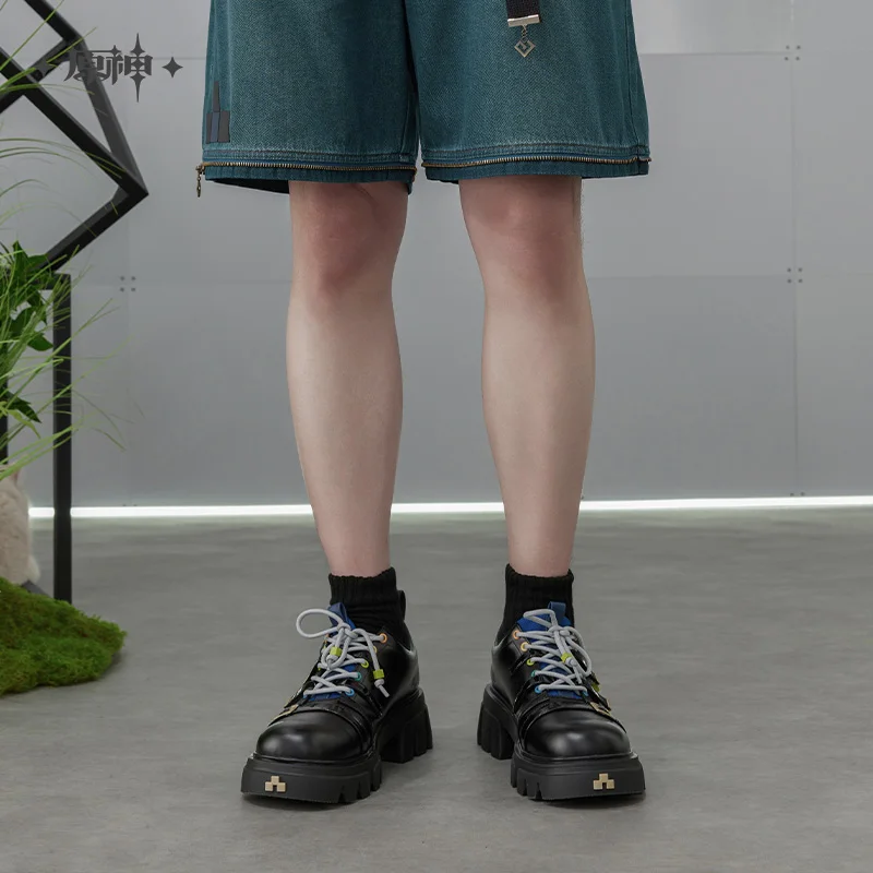 

[Official Merchandise] Genshin Impact Kinich Theme Impression Platform Lace-Up Shoes in Stock