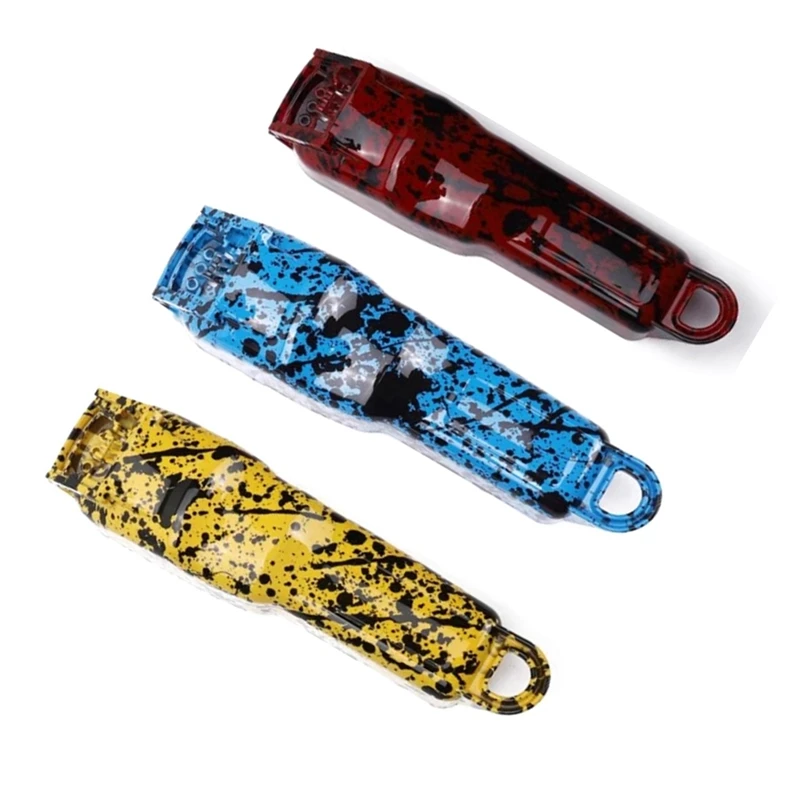 Suitable For Huaer 8148 8591 Hair Clipper Shell Electric Clipper Shell Cracked Electric Clipper Replacement Parts Orange