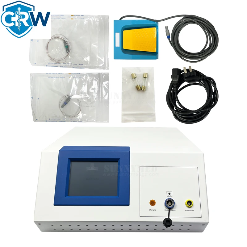 CRW Pneumatic Lithotripter Ultrasonic Electromagnetic Extracorporeal Shock Wave for Liver Biliary Stones Treatment