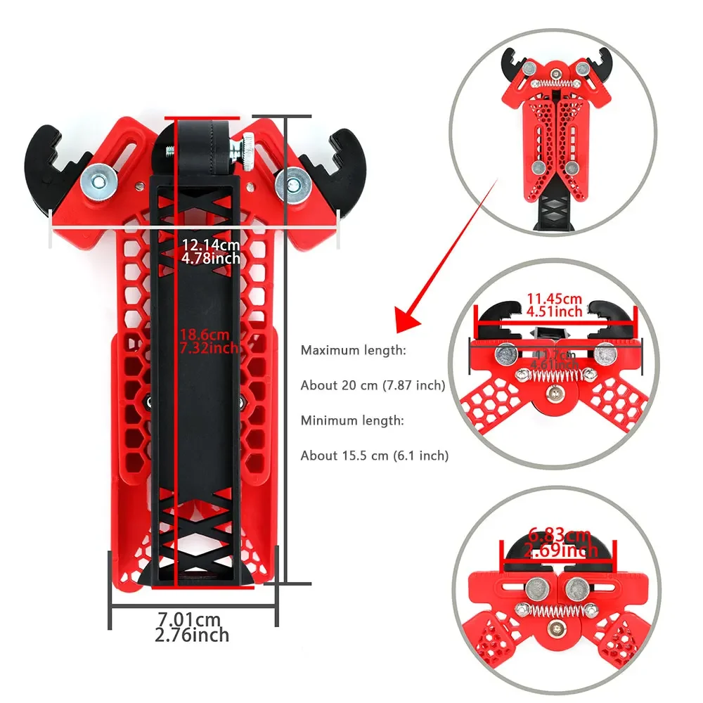 Compound Bow Stand 3 Legs Stabilise Bracket Rack Plastic Bow Hoder Bow Kick Prevents Pulley Wear Archery Shooting Accessories