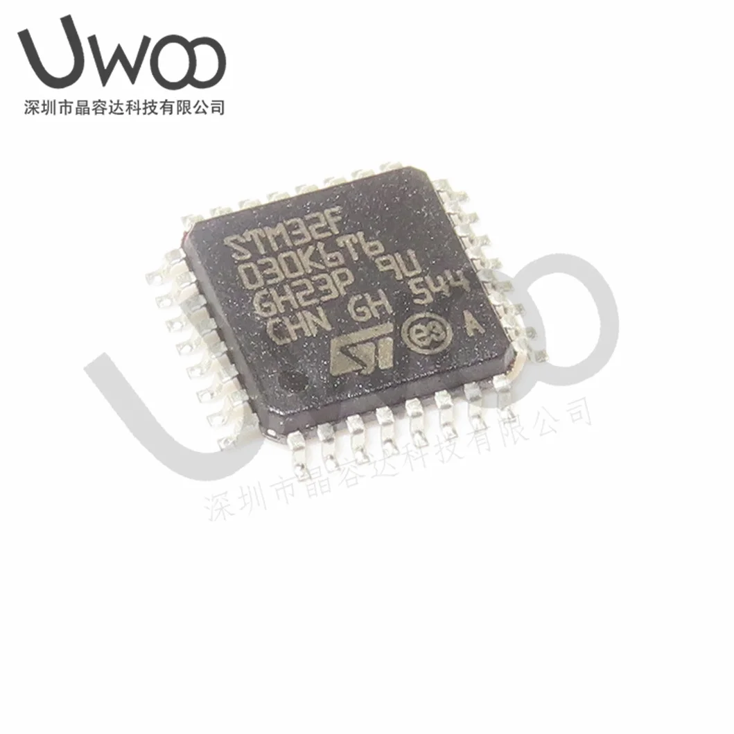10/pcs Original STM32F030K6T6 LQFP-32 ARM Cortex-M0 32-bit microcontroller MCU IGBT Module New Original