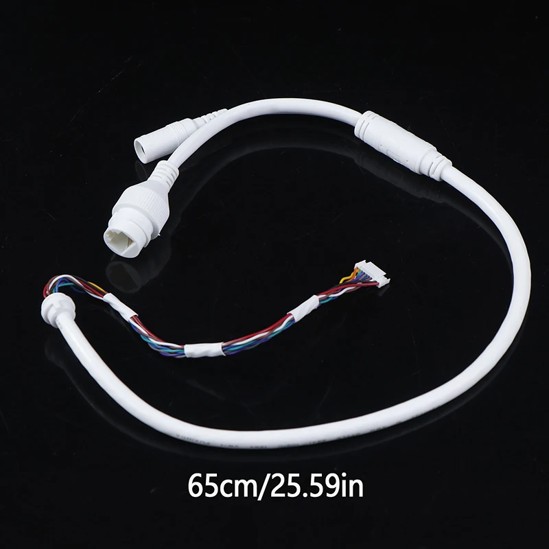 Camera Tail Cable Ethernet Lan Cable PoE RJ45 Network Cable 10 Pin 10 Core For IP Camera