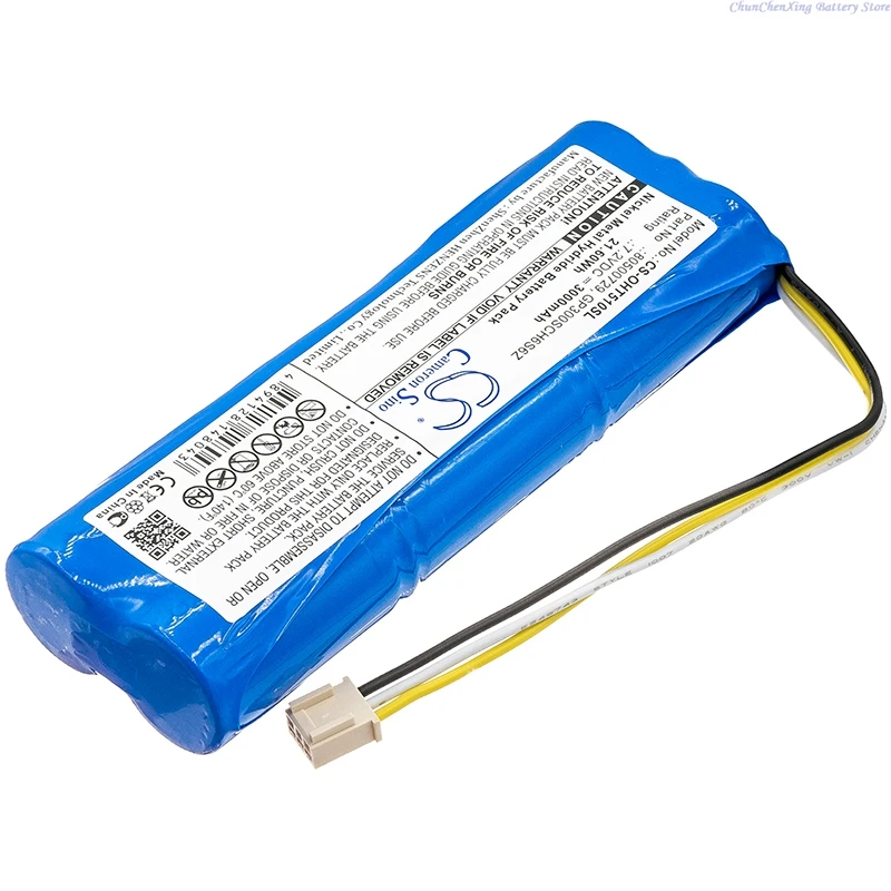 CS 7.2V 3000mAh battery 80500729,GP300SCH6S6Z for Ohaus Defender 5000 bench scale, T51P,T51XW,Defender 5000/7000, T51, T71 +TOOL